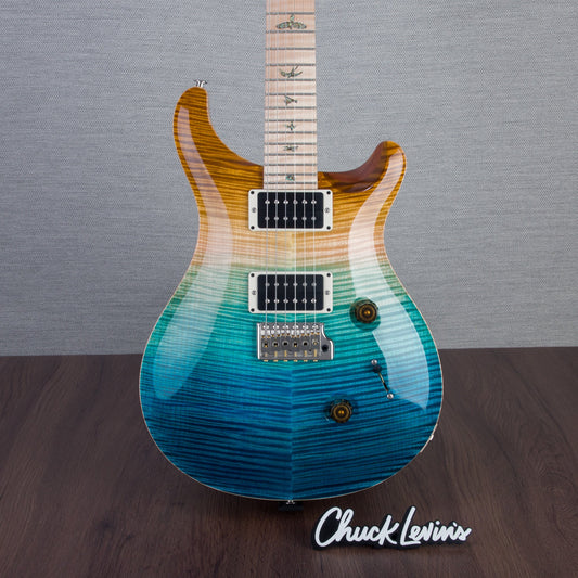 PRS Wood Library Custom 24 Electric Guitar - Private Stock Beach Fade Finish - CHUCKSCLUSIVE - #240383986 - 2024