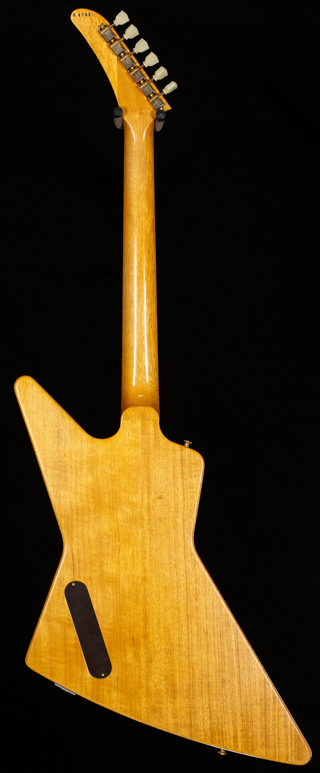 Gibson Custom Shop 1958 Korina Explorer White Pickguard Natural (795)