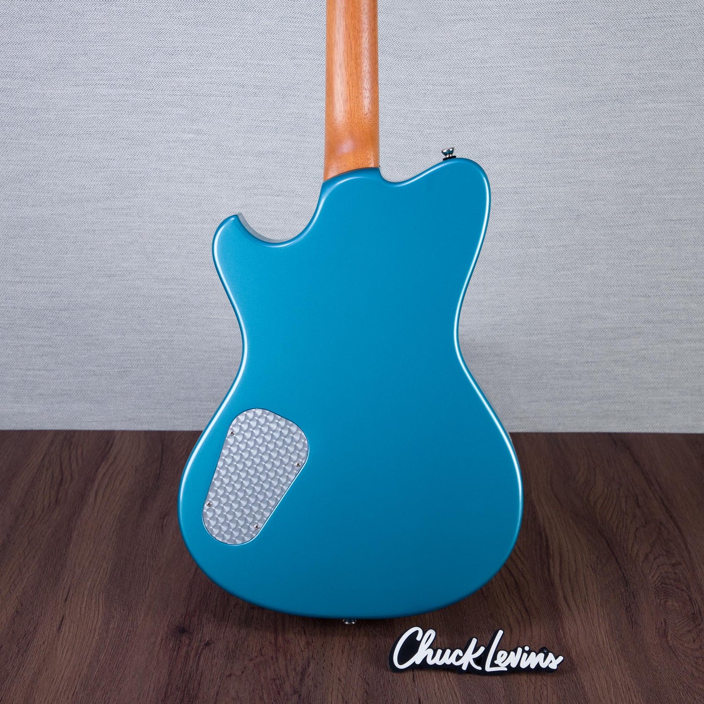 Powers Electric A-Type Electric Guitar - Tourmaline Green Metallic - #B181