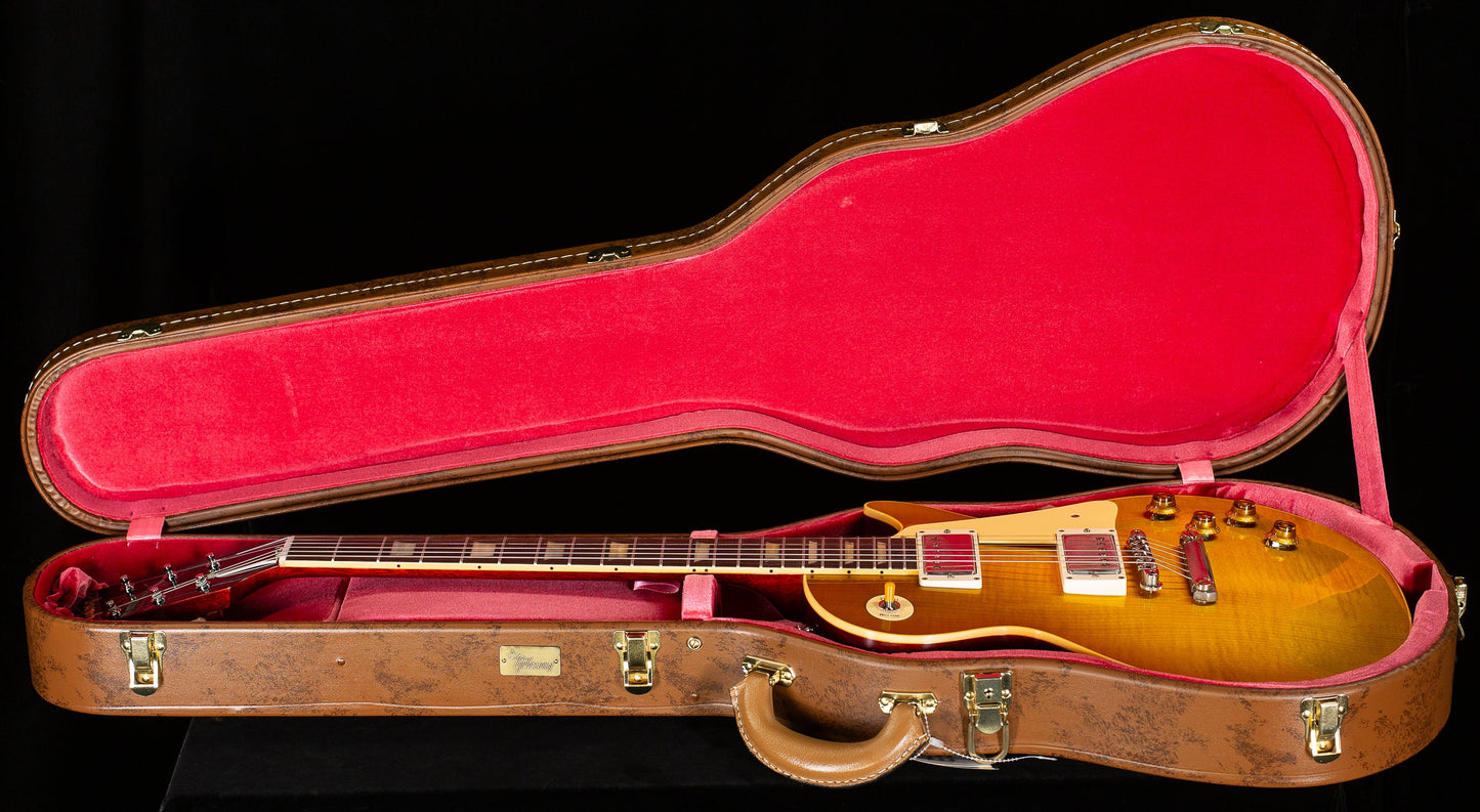 Gibson Custom Shop Willcutt Exclusive 1958 Les Paul Standard V3 Neck Green Lemon Fade (131)