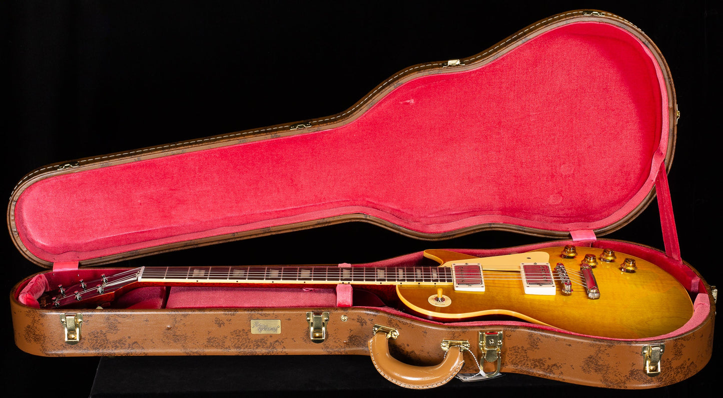 Gibson Custom Shop Willcutt Exclusive 1958 Les Paul Standard V3 Neck Green Lemon Fade (163)