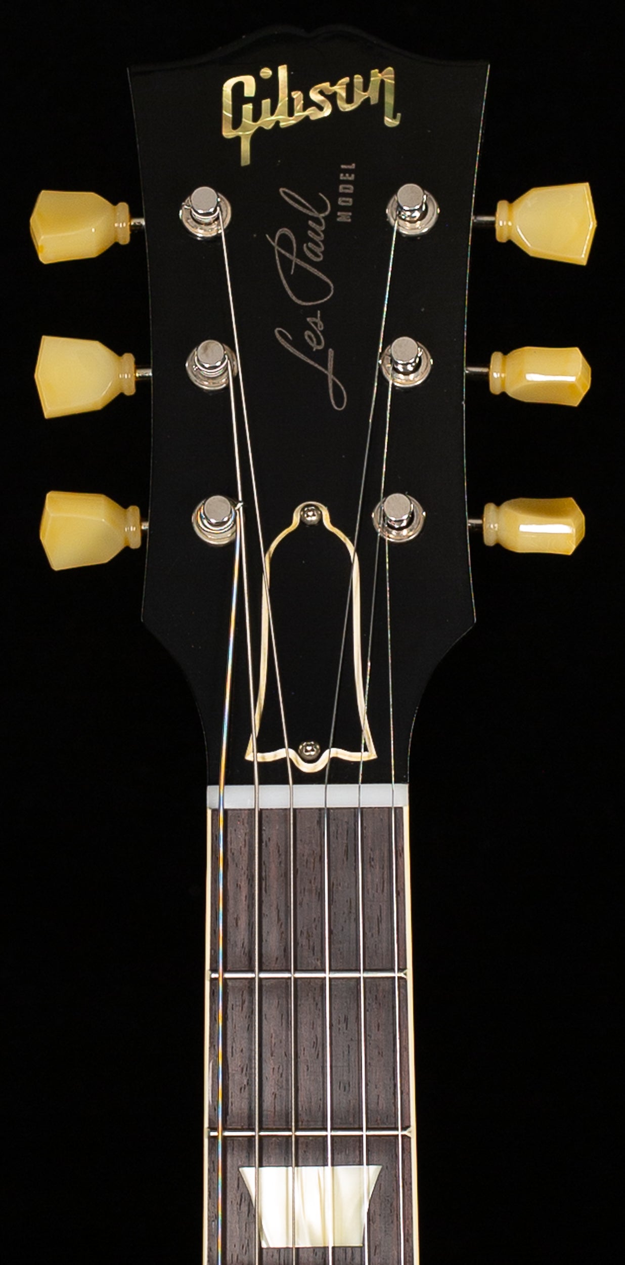 Gibson Custom Shop Dealer Select 1958 Les Paul Standard All Ebony Murphy Lab Ultra Light Aged (331)