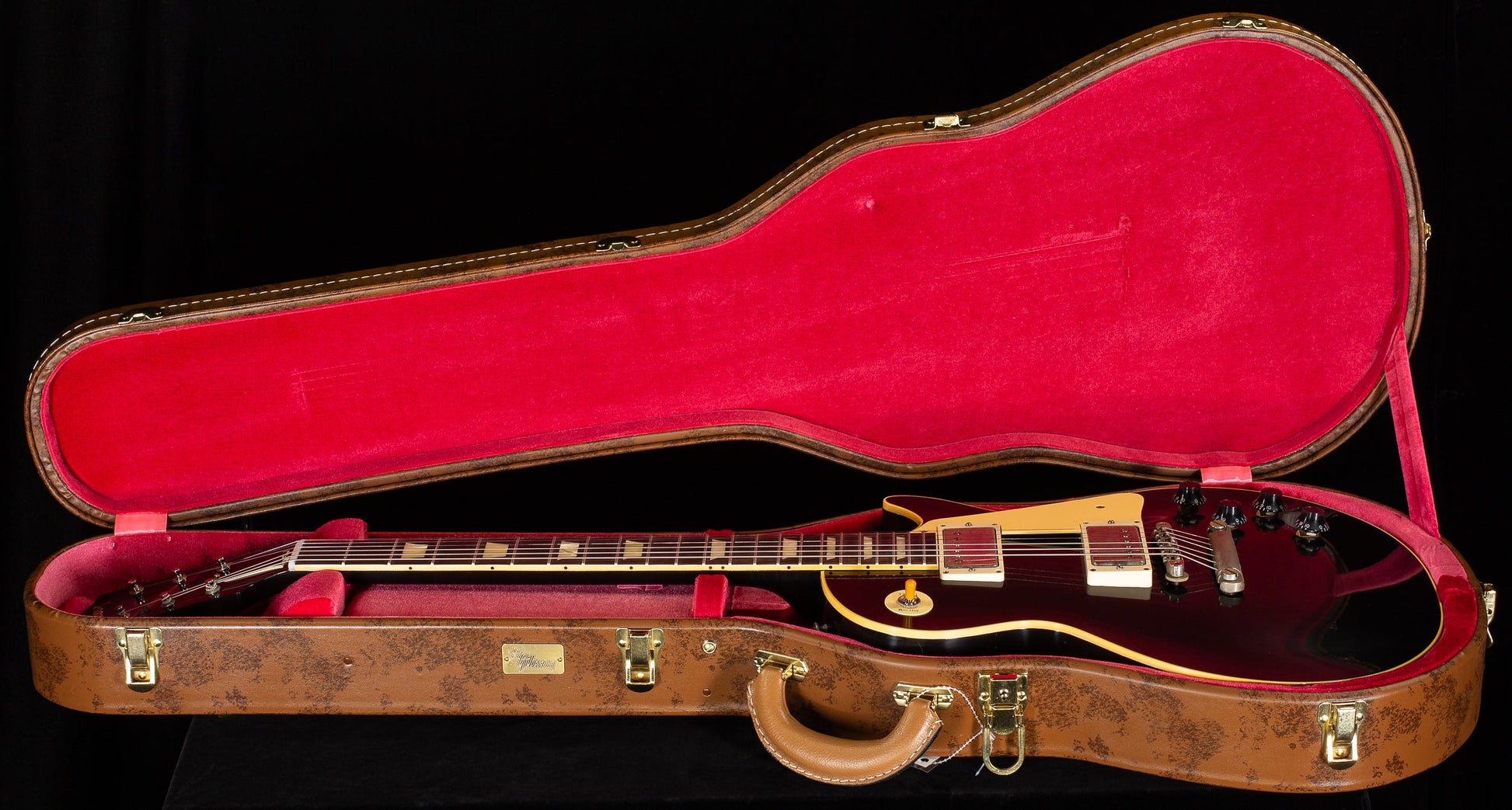Gibson Custom Shop Dealer Select 1958 Les Paul Standard All Ebony Murphy Lab Ultra Light Aged (331)