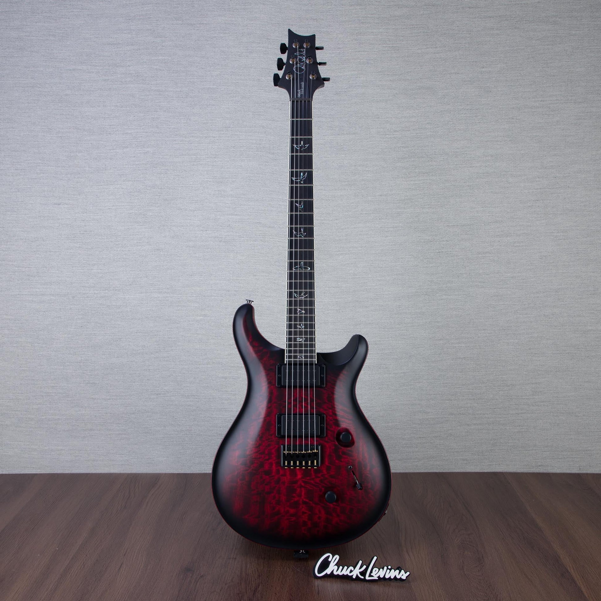 PRS Mark Holcomb Electric Guitar - Fire Smokeburst - #250410355