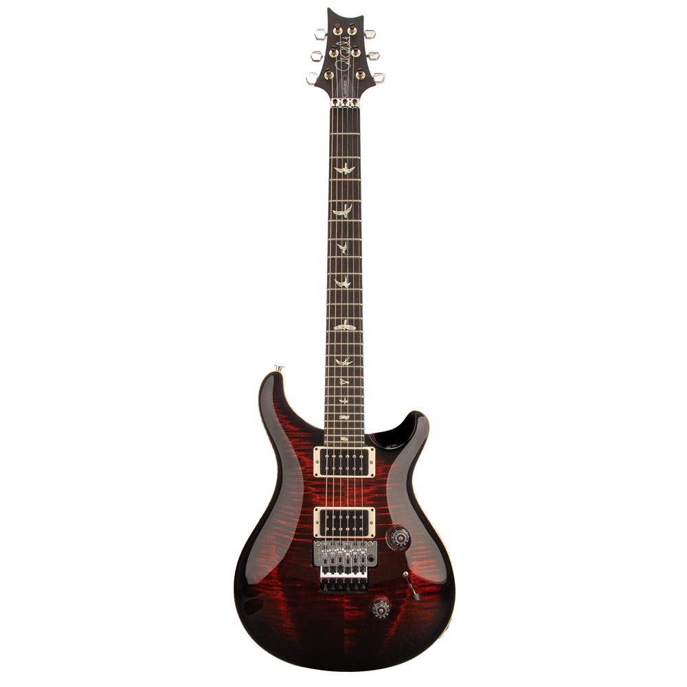 PRS Custom 24 Floyd Electric Guitar - Fire Red Burst