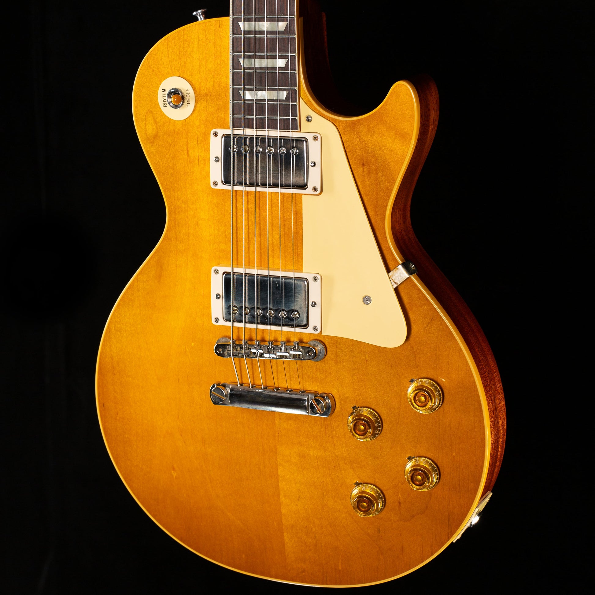 Gibson Custom Shop Willcutt Cavern Collection 1958 Les Paul Standard Reissue VOS Green Lemon Fade Chambered (214)