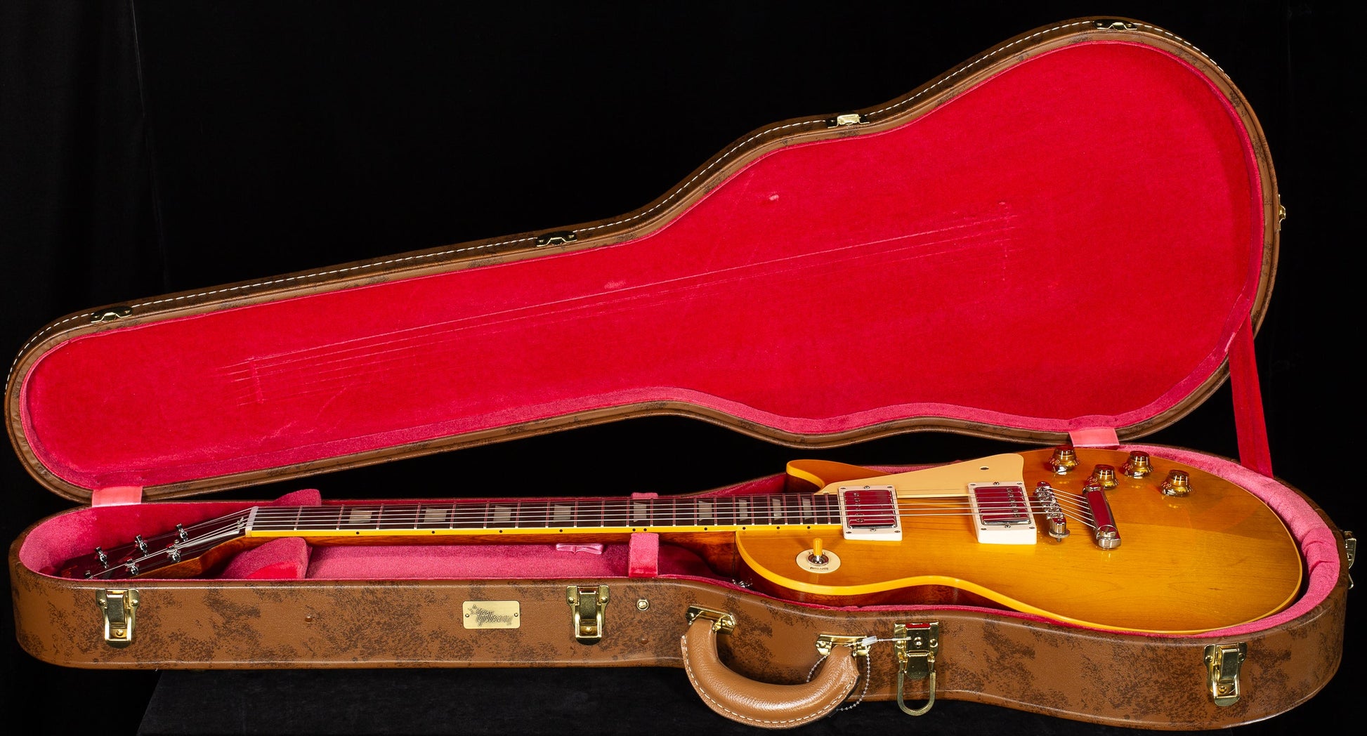 Gibson Custom Shop Willcutt Cavern Collection 1958 Les Paul Standard Reissue VOS Green Lemon Fade Chambered (214)