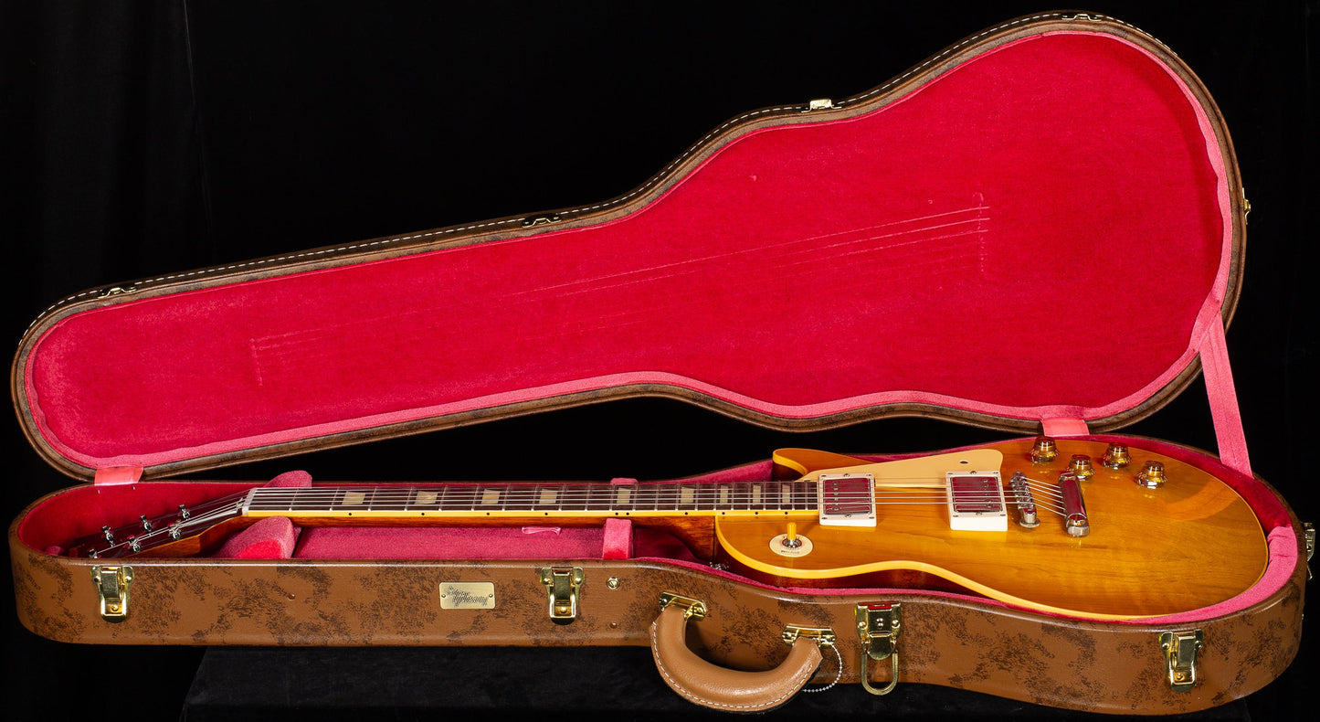 Gibson Custom Shop Willcutt Cavern Collection 1958 Les Paul Standard Reissue VOS Green Lemon Fade Chambered (215)