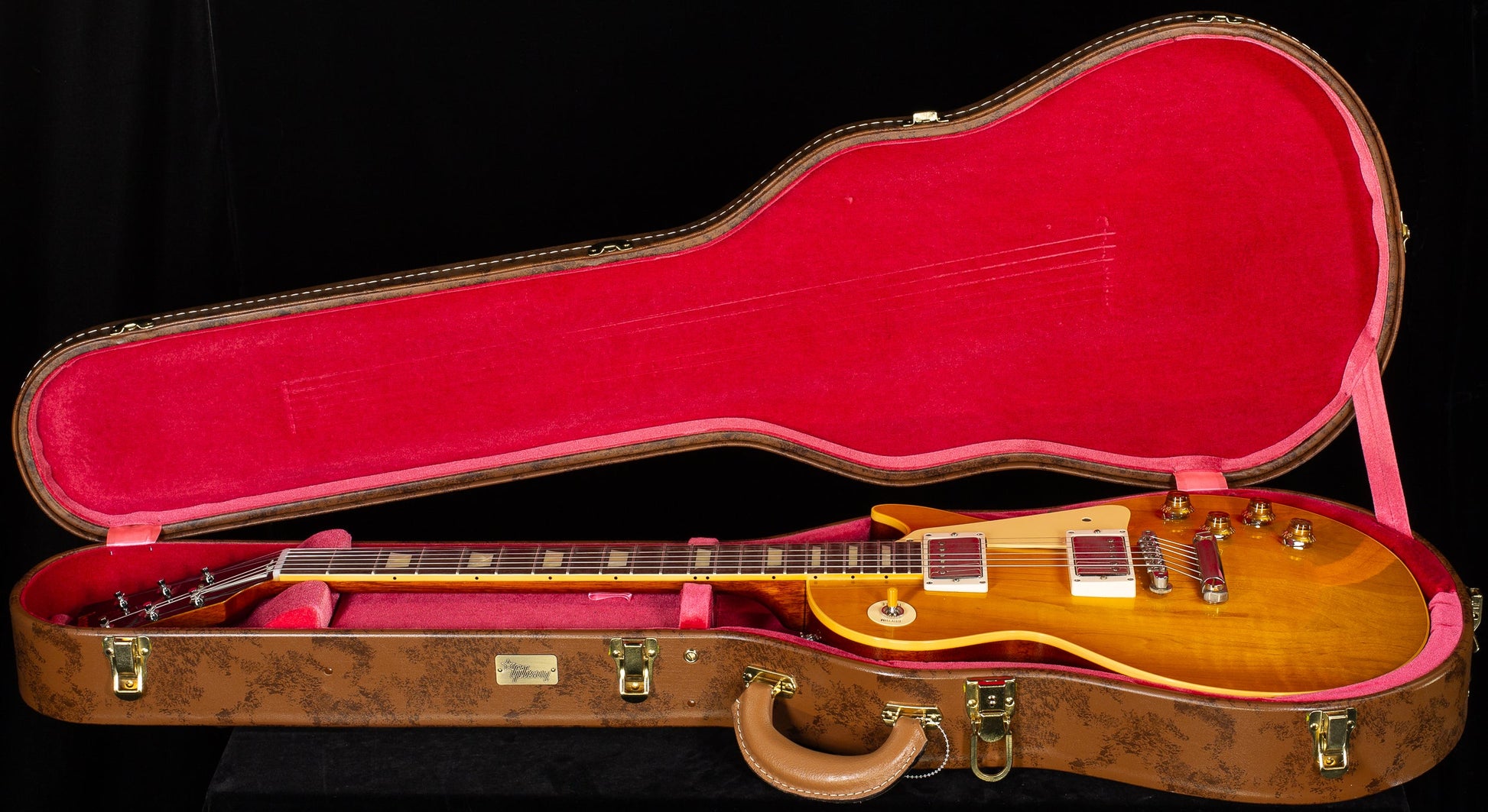 Gibson Custom Shop Willcutt Cavern Collection 1958 Les Paul Standard Reissue VOS Green Lemon Fade Chambered (215)