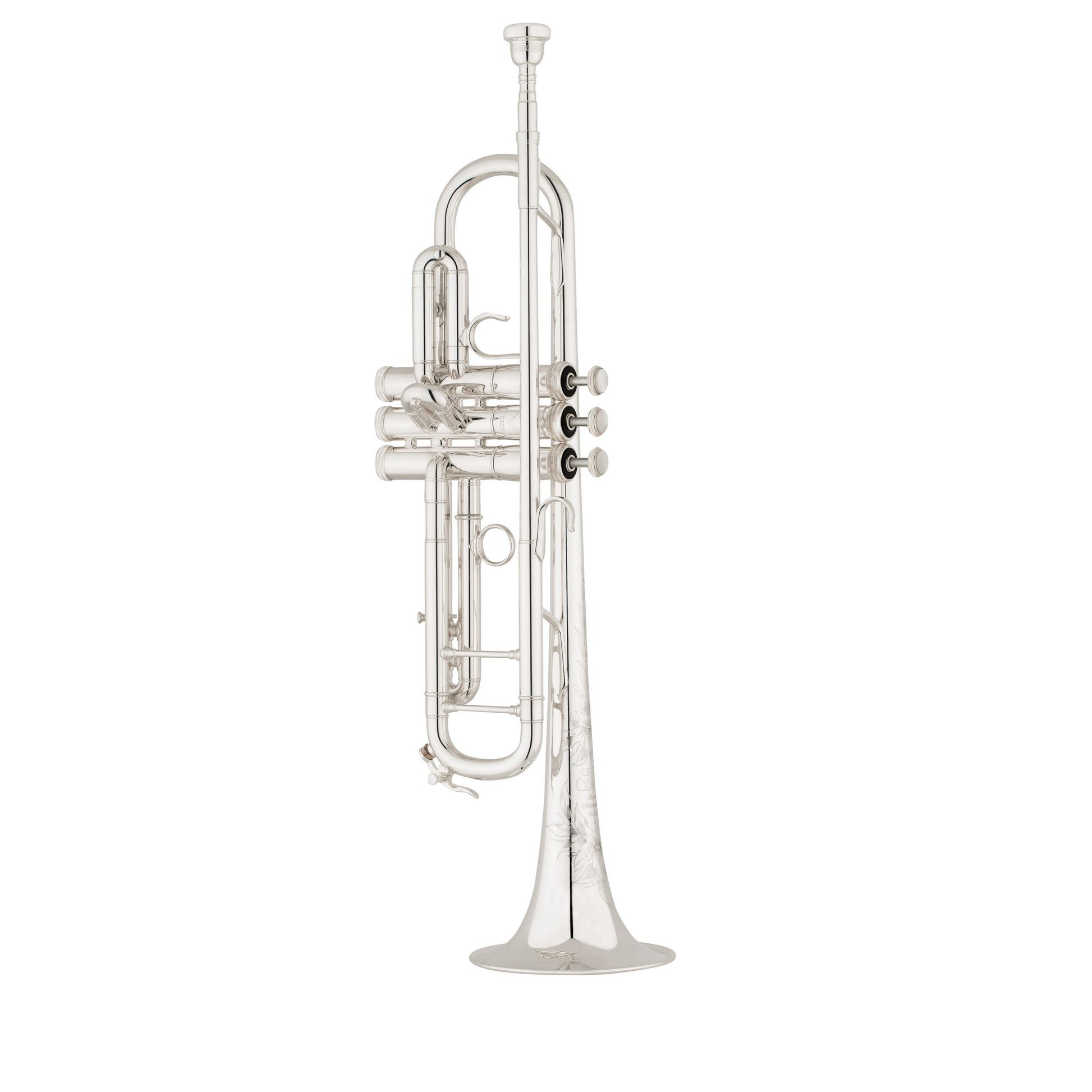 S.E. Shires TRB Model B Professional Bb Trumpet - Silver-Plated