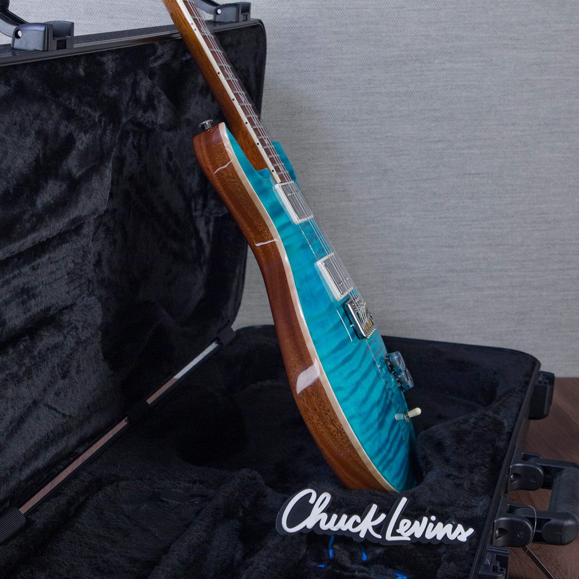 PRS Santana Retro 10-Top Electric Guitar - Carroll Blue - #250411490