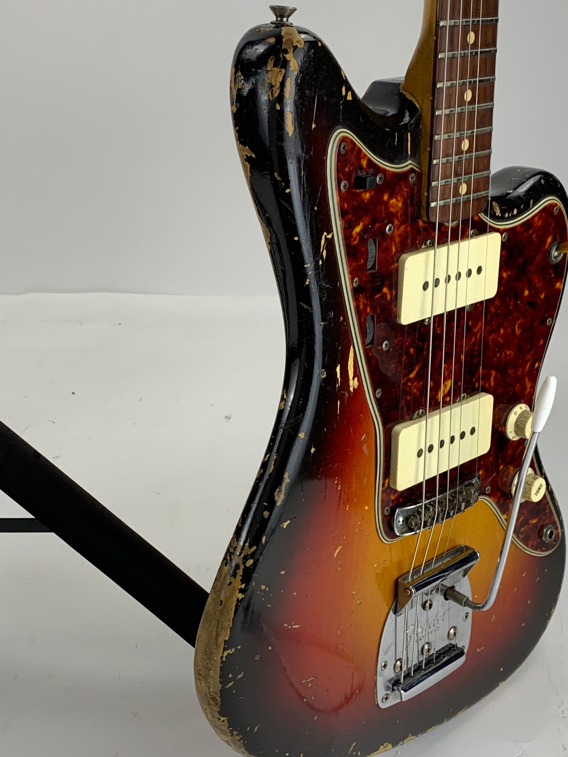 1961 Fender Jazzmaster | Original Vintage Guitar, Slab-Board, Sunburst!