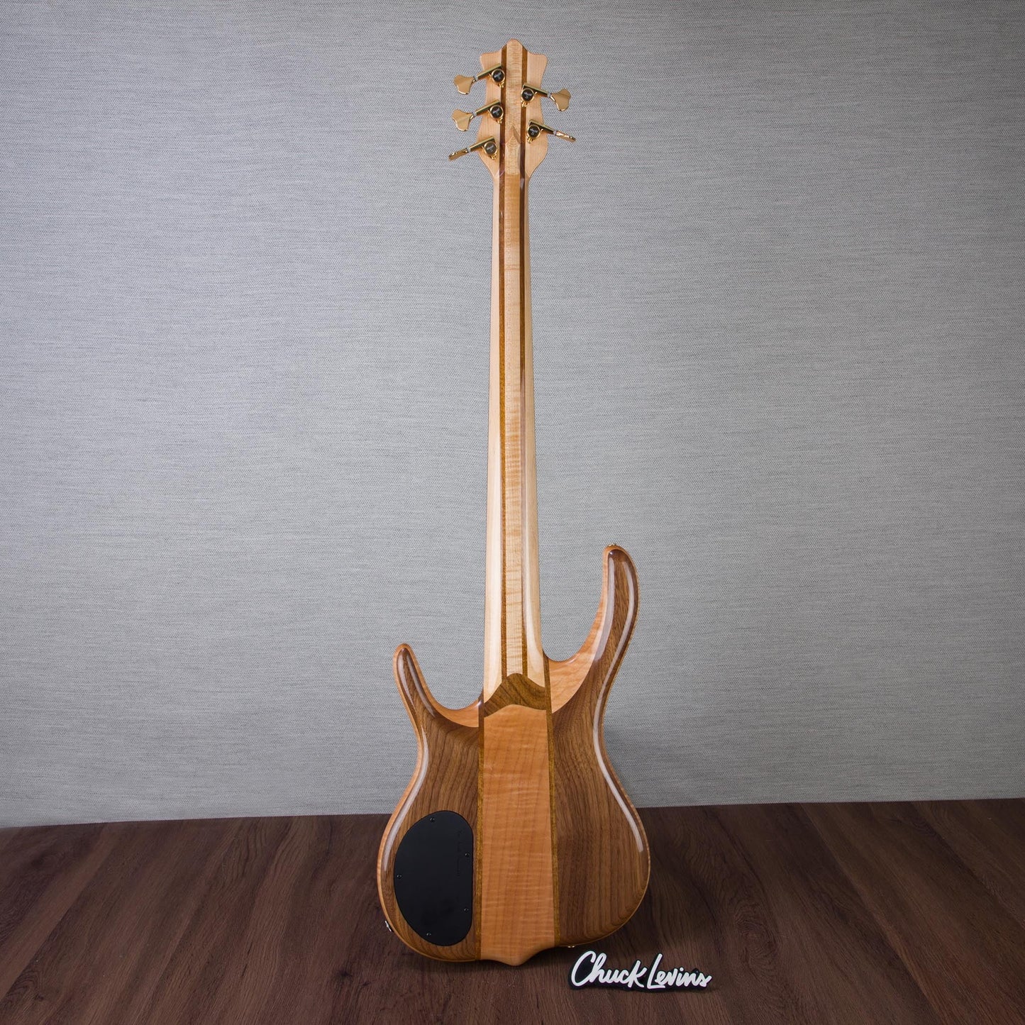 Ken Smith BSR-5TNE-FW Black Tiger Elite 5-String Electric Bass Guitar - Figured Walnut - #5TNE706526