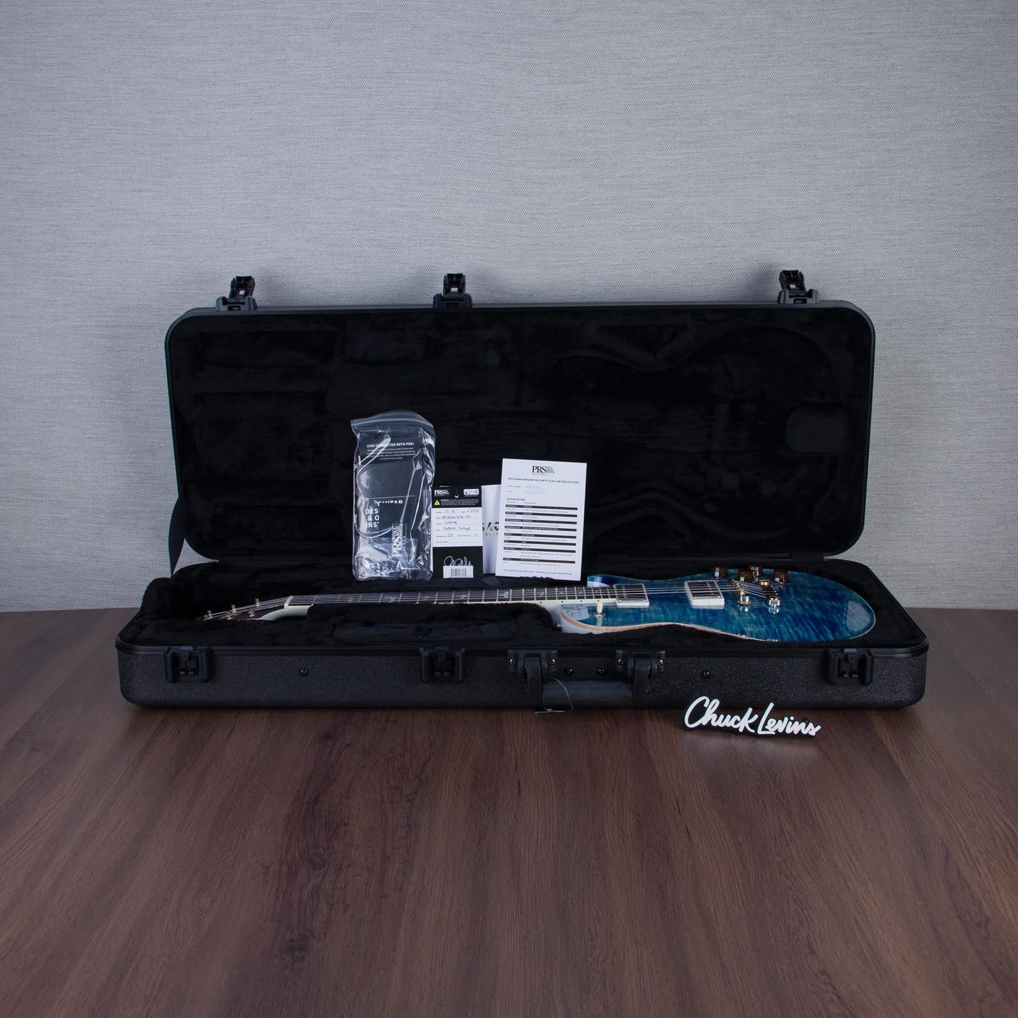PRS Limited Edition 40th Anniversary McCarty SC56 Electric Guitar - Faded Blue Jean - #250409198