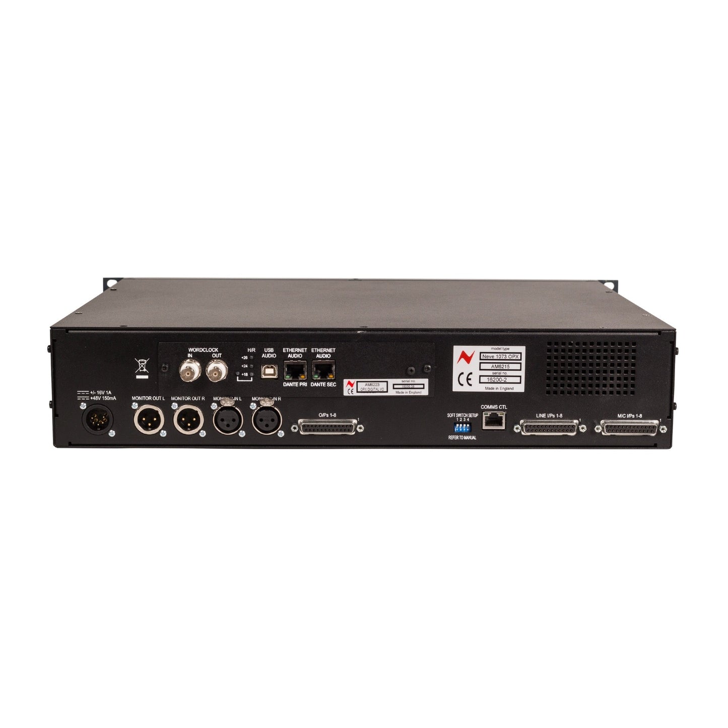 AMS Neve 1073OPX 8 Channel Mic Preamp