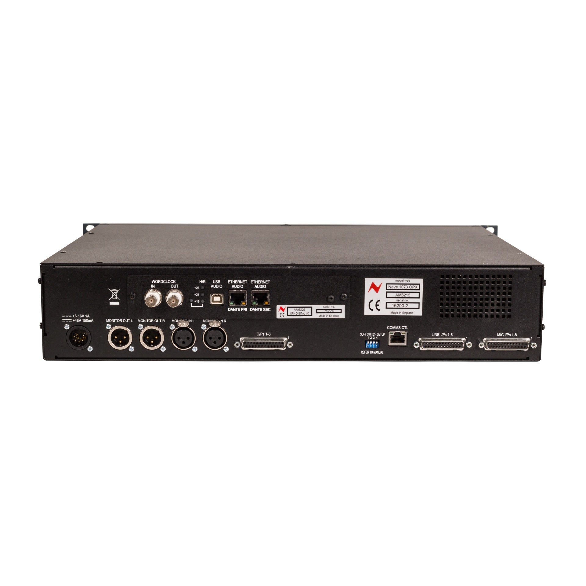 AMS Neve 1073OPX 8 Channel Mic Preamp