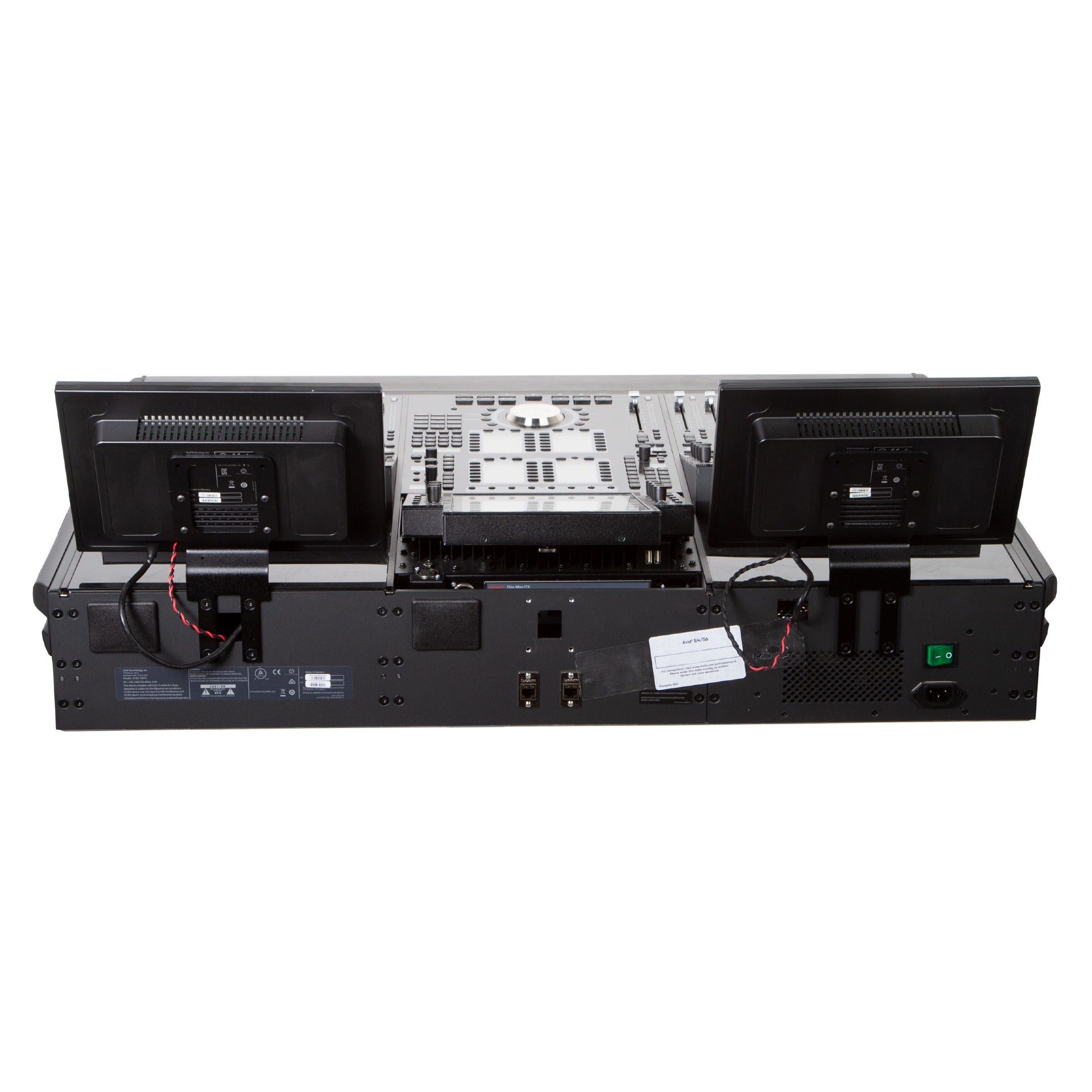 Avid S4 16 Fader Control Surface with 2 Command Display Module