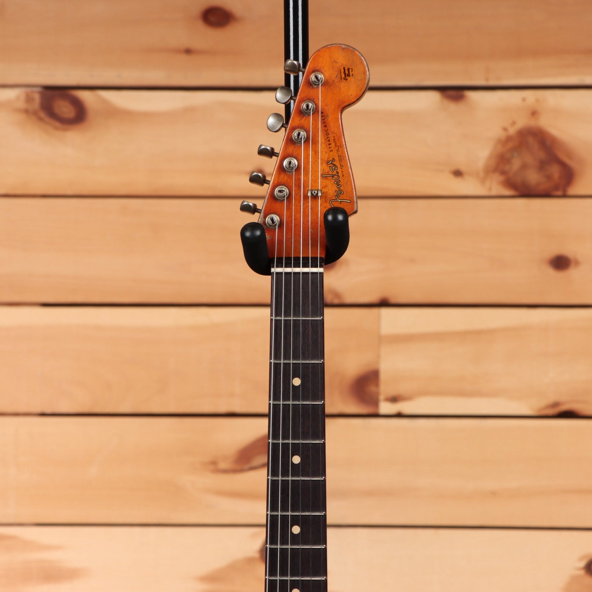 Fender Custom Shop Masterbuilt Dale Wilson 1961 Stratocaster Heavy Relic - Dark Lake Placid Blue To Lake Placid Blue