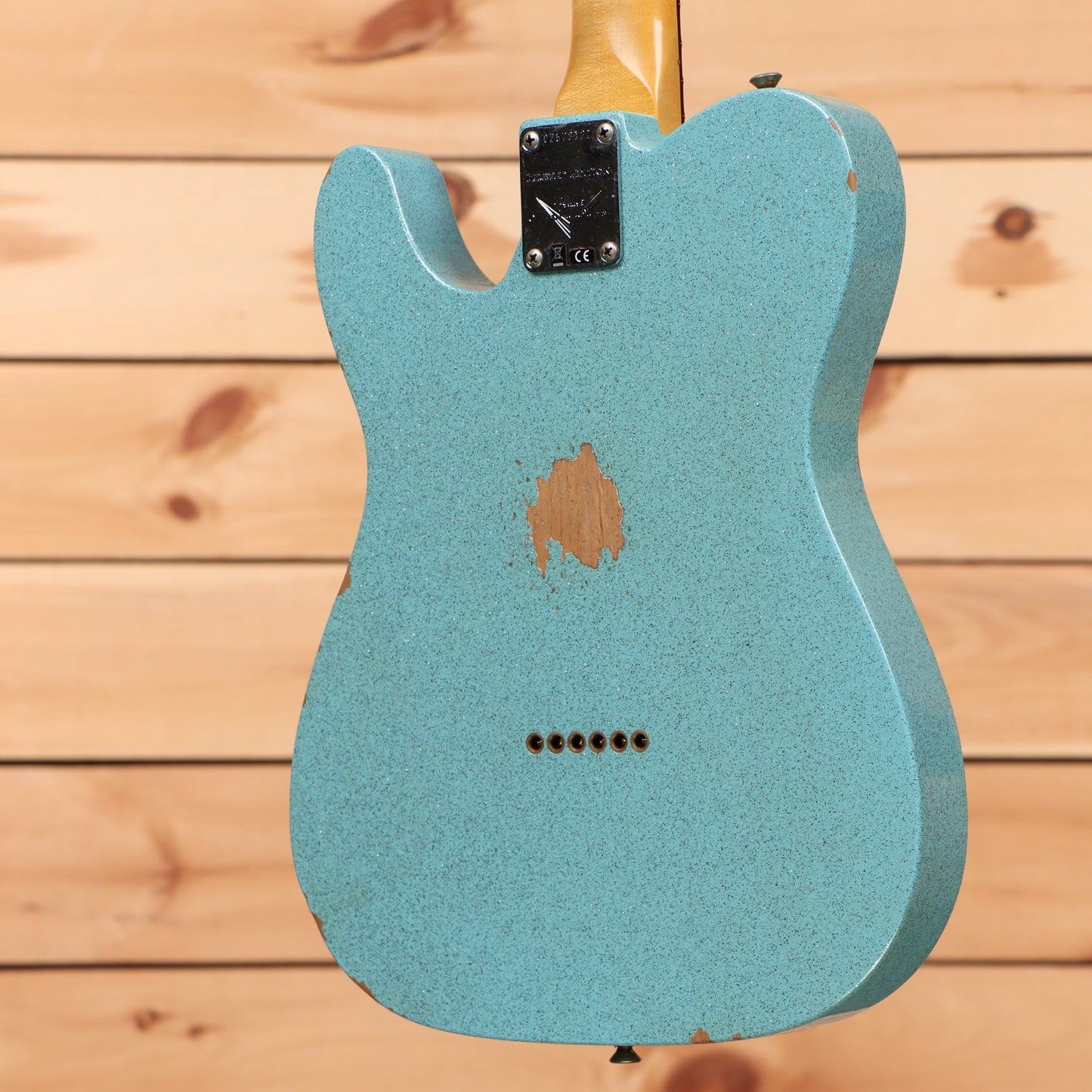 Fender Custom Shop Limited 1961 Telecaster Relic - Aged Daphne Blue Sparkle