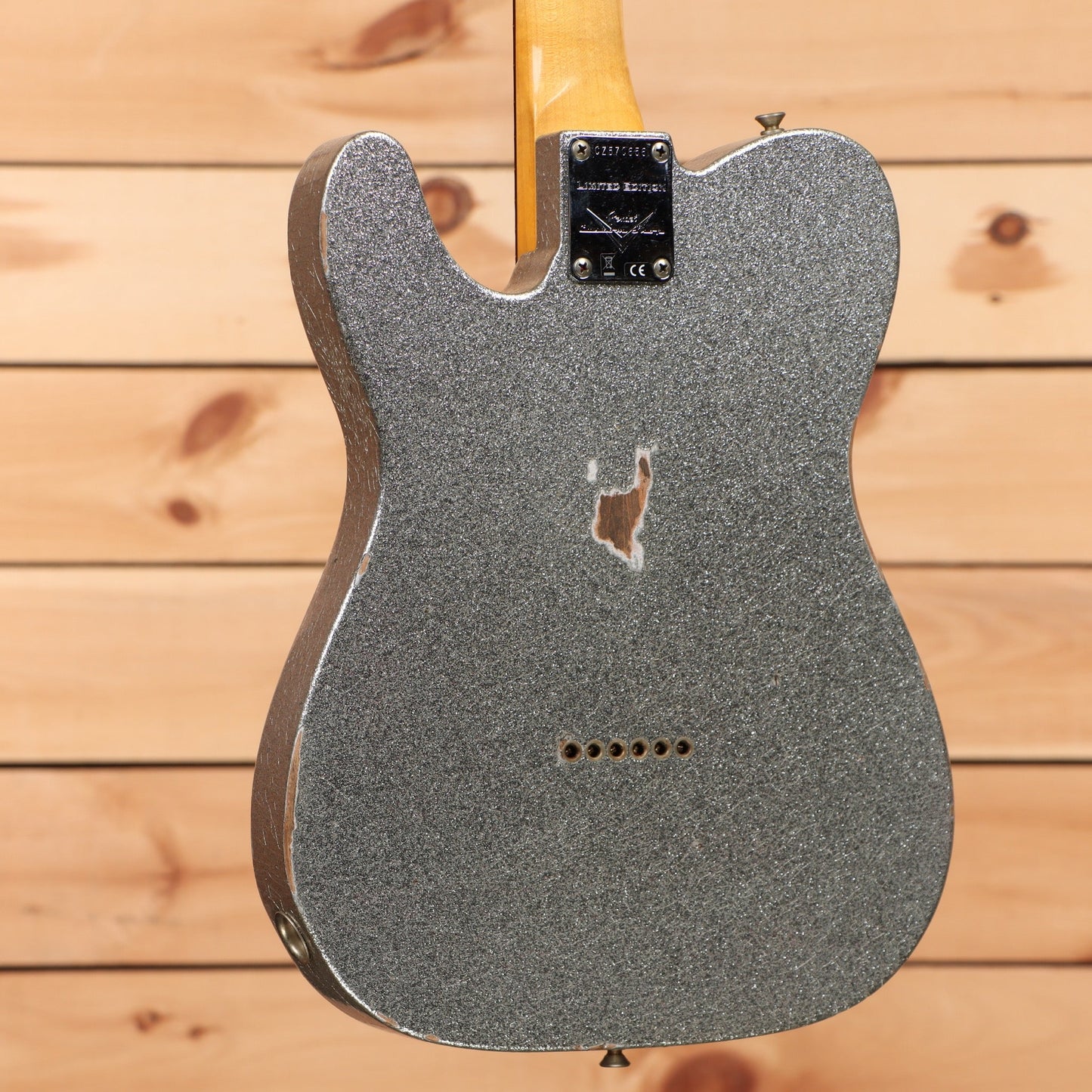 Fender Custom Shop Limited 1961 Telecaster Relic - Aged Silver Sparkle