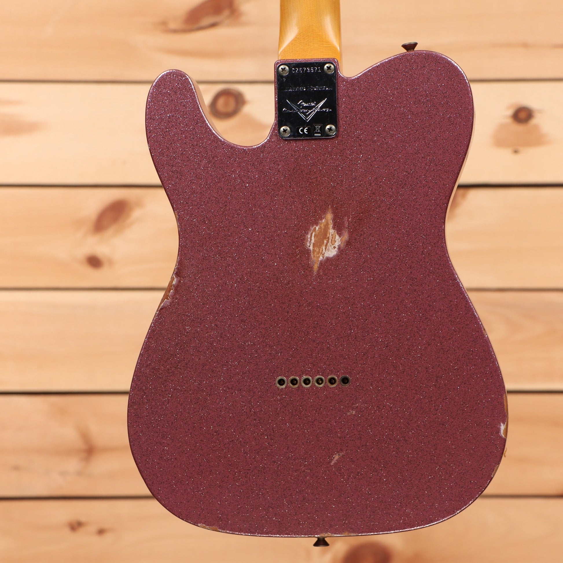 Fender Custom Shop Limited 1961 Telecaster Relic - Aged Champagne Sparkle