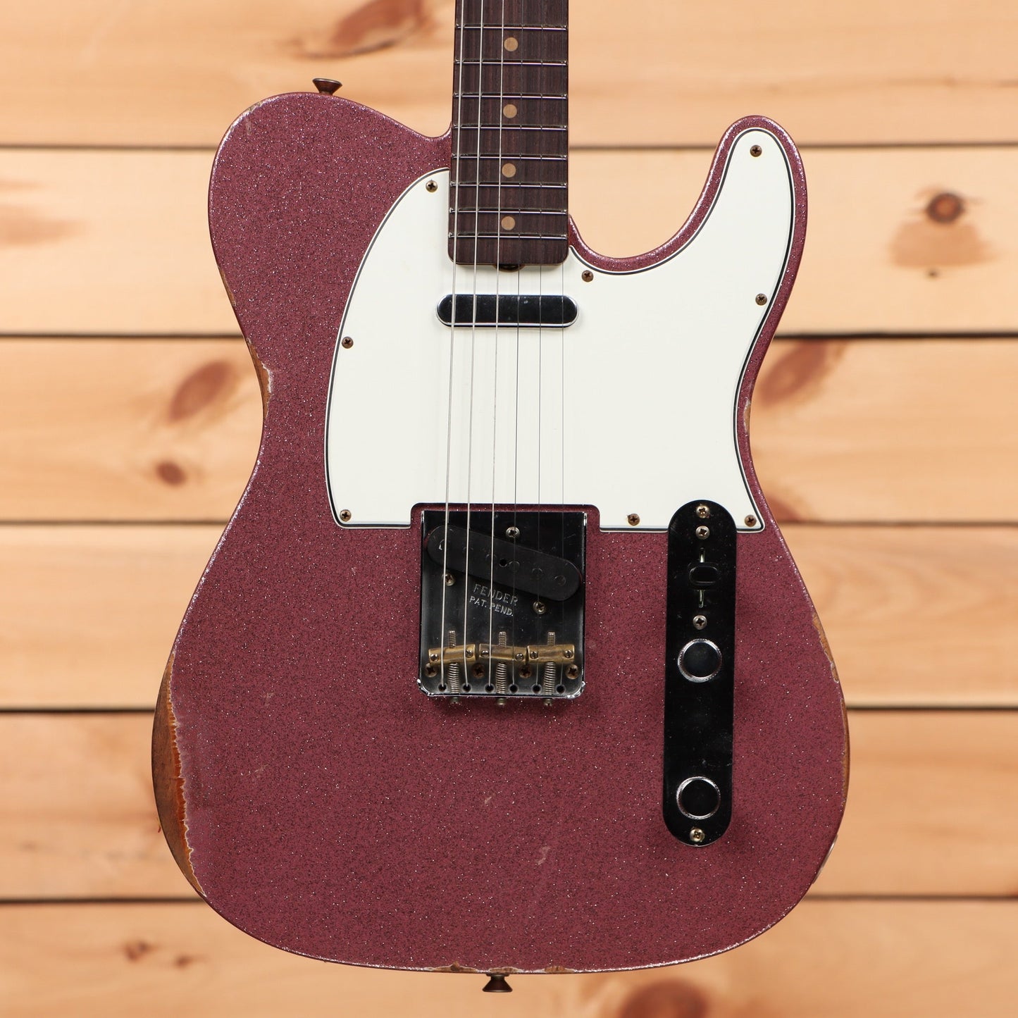 Fender Custom Shop Limited 1961 Telecaster Relic - Aged Champagne Sparkle