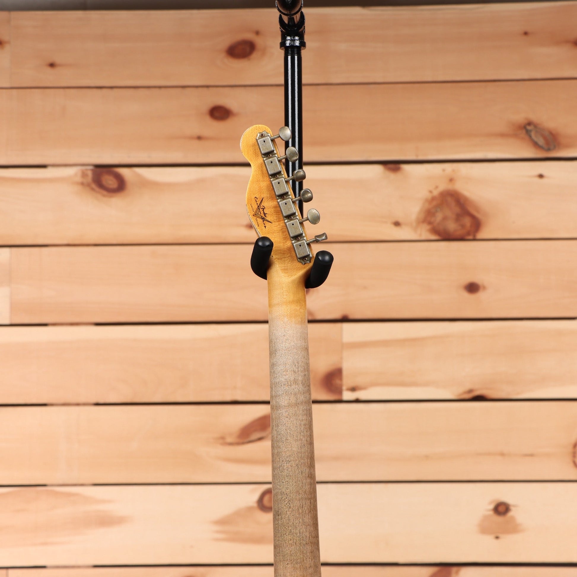 Fender Custom Shop Limited 1965 Telecaster Custom Heavy Relic - Ocean Turquoise over 3 Color Sunburst