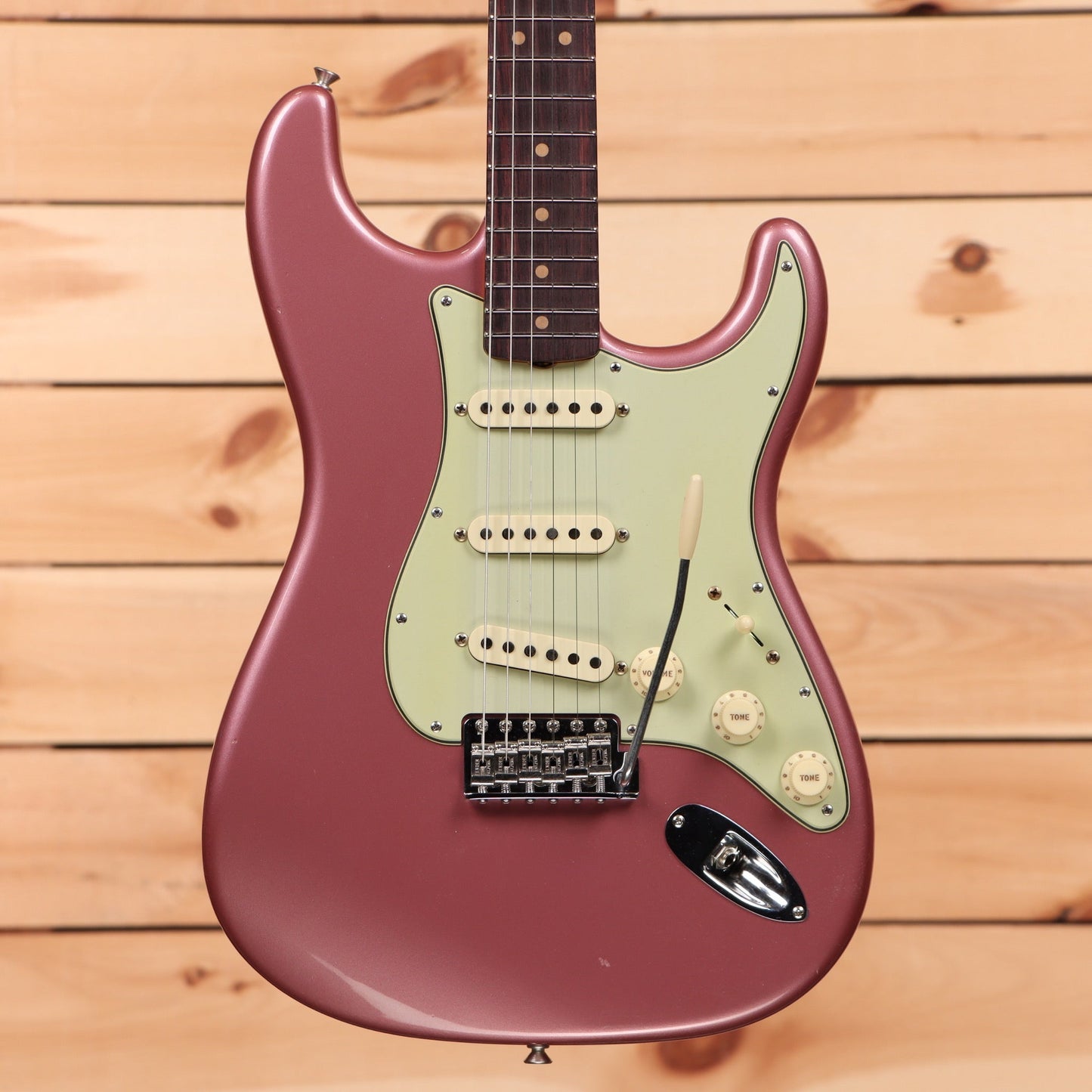 Fender Custom Shop Limited 1964 Stratocaster Journeyman Relic - Burgundy Mist Metallic