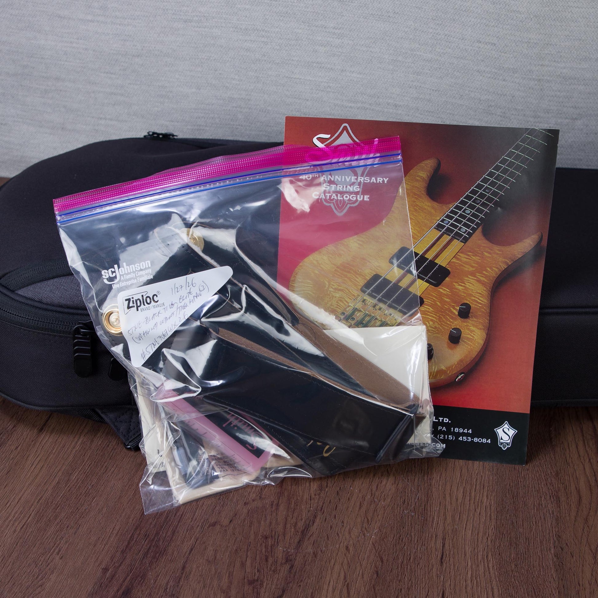 Ken Smith BSR-5TNE-5A-FW Exhibition Black Tiger Elite 5-String Electric Bass Guitar - Figured Walnut