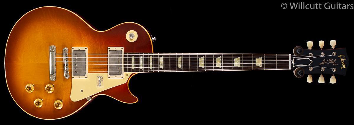 Gibson Custom Shop 1958 Les Paul Standard Reissue Iced Tea Burst Bolivian Rosewood (007)