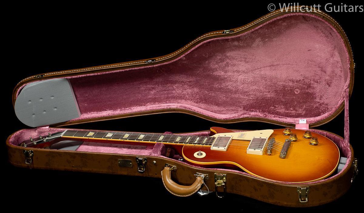 Gibson Custom Shop 1958 Les Paul Standard Reissue Iced Tea Burst Bolivian Rosewood (007)