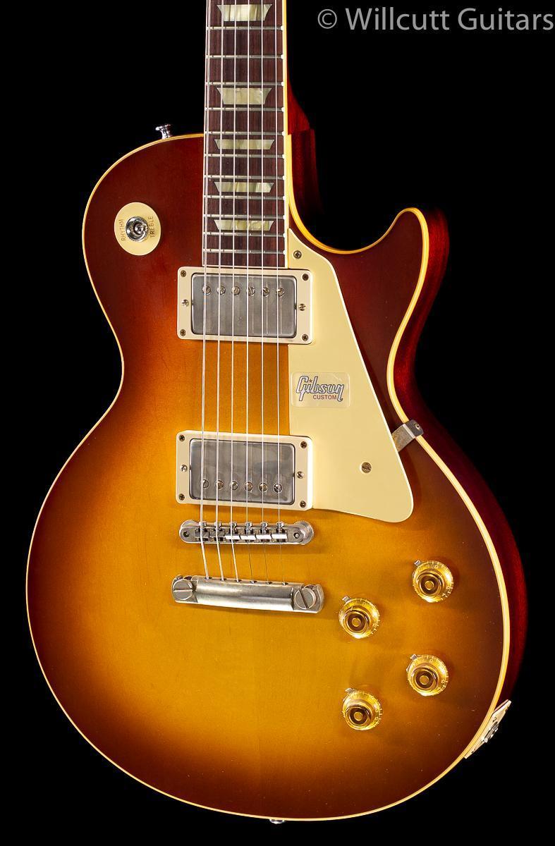 Gibson Custom Shop 1958 Les Paul Standard Reissue Iced Tea Burst Bolivian Rosewood (061)