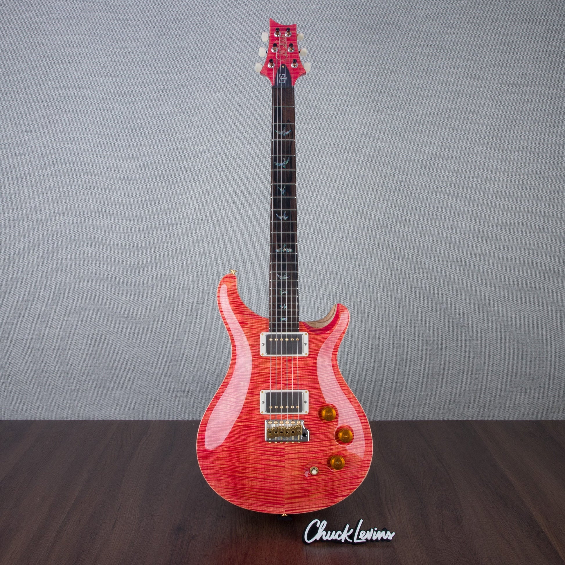 PRS Wood Library DGT Electric Guitar - Private Stock Salmon Finish - CHUCKSCLUSIVE - #240385596 - 2024