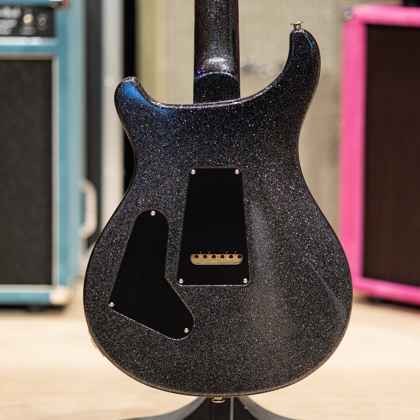 PRS Custom 24-08 - "Sprayers Choice" Charcoal Purple Burst w/Sparkle Back