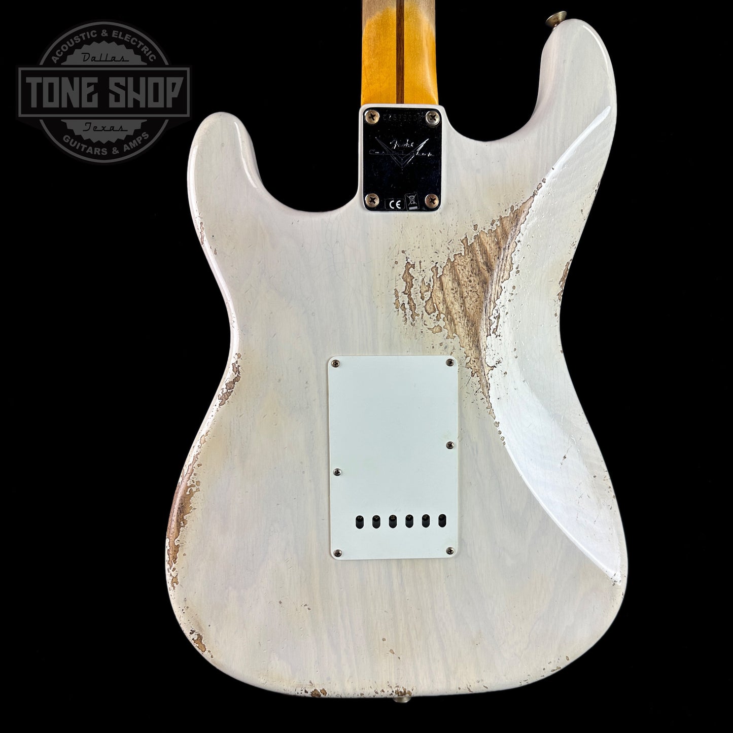 Fender Custom Shop Time Machine '57 Strat Heavy Relic Aged White Blonde w/case