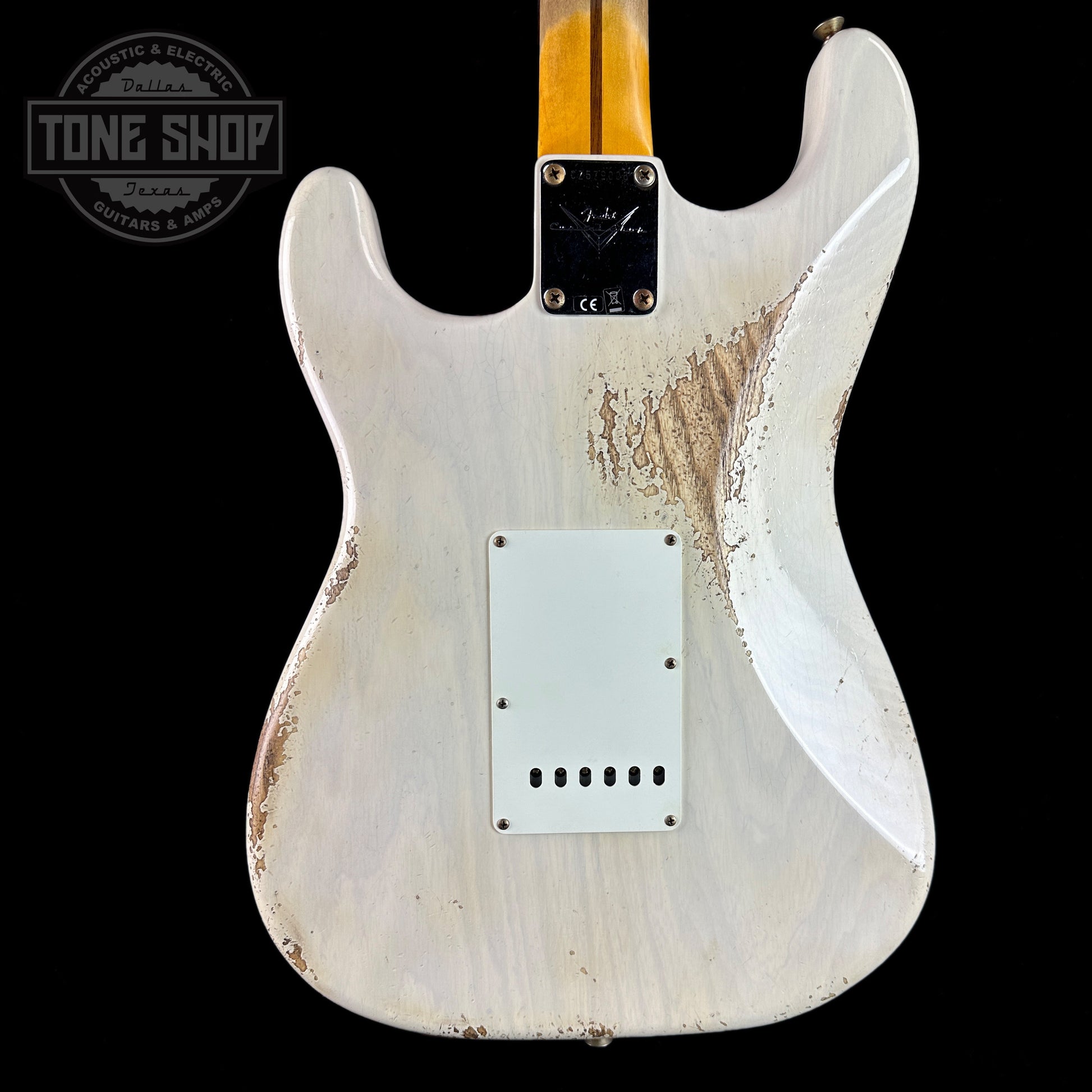 Fender Custom Shop Time Machine '57 Strat Heavy Relic Aged White Blonde w/case