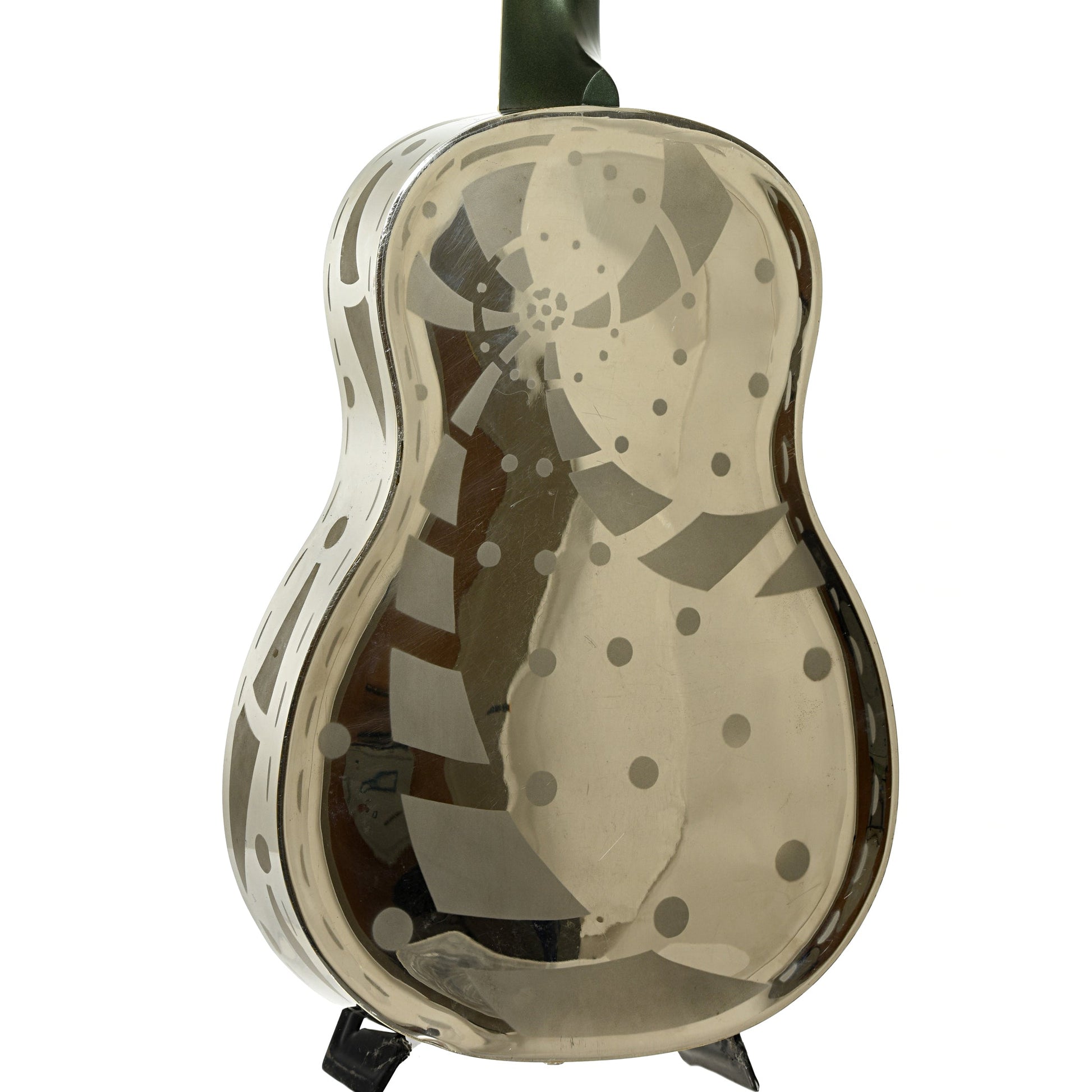 National Tricone Exploding Palm Tree Resonator Guitar (1937)