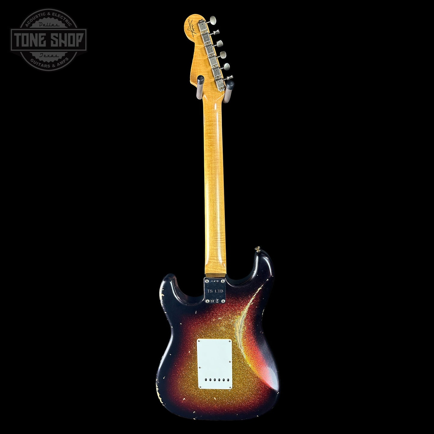 Fender Custom Shop 1963 Stratocaster Relic 3 Tone Sunburst Sparkle w/case TSLTD5OF10