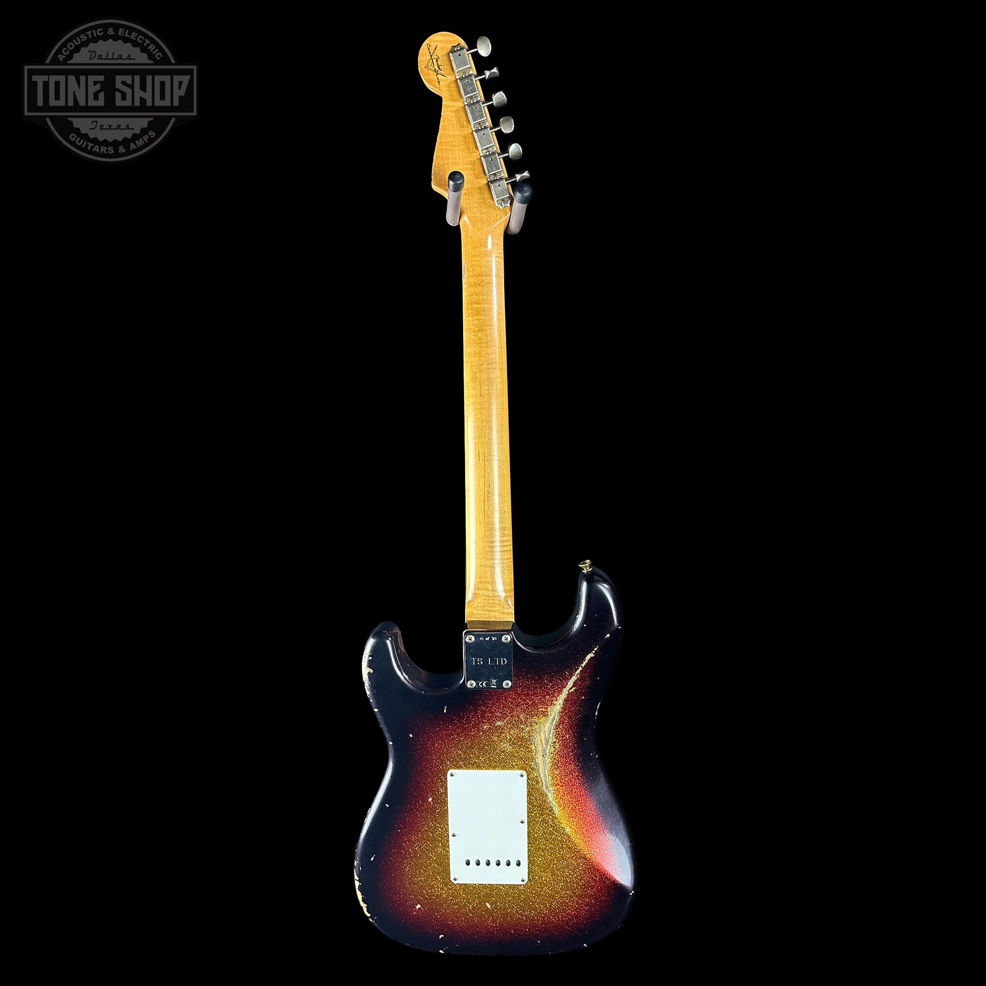 Fender Custom Shop 1963 Stratocaster Relic 3 Tone Sunburst Sparkle w/case TSLTD5OF10