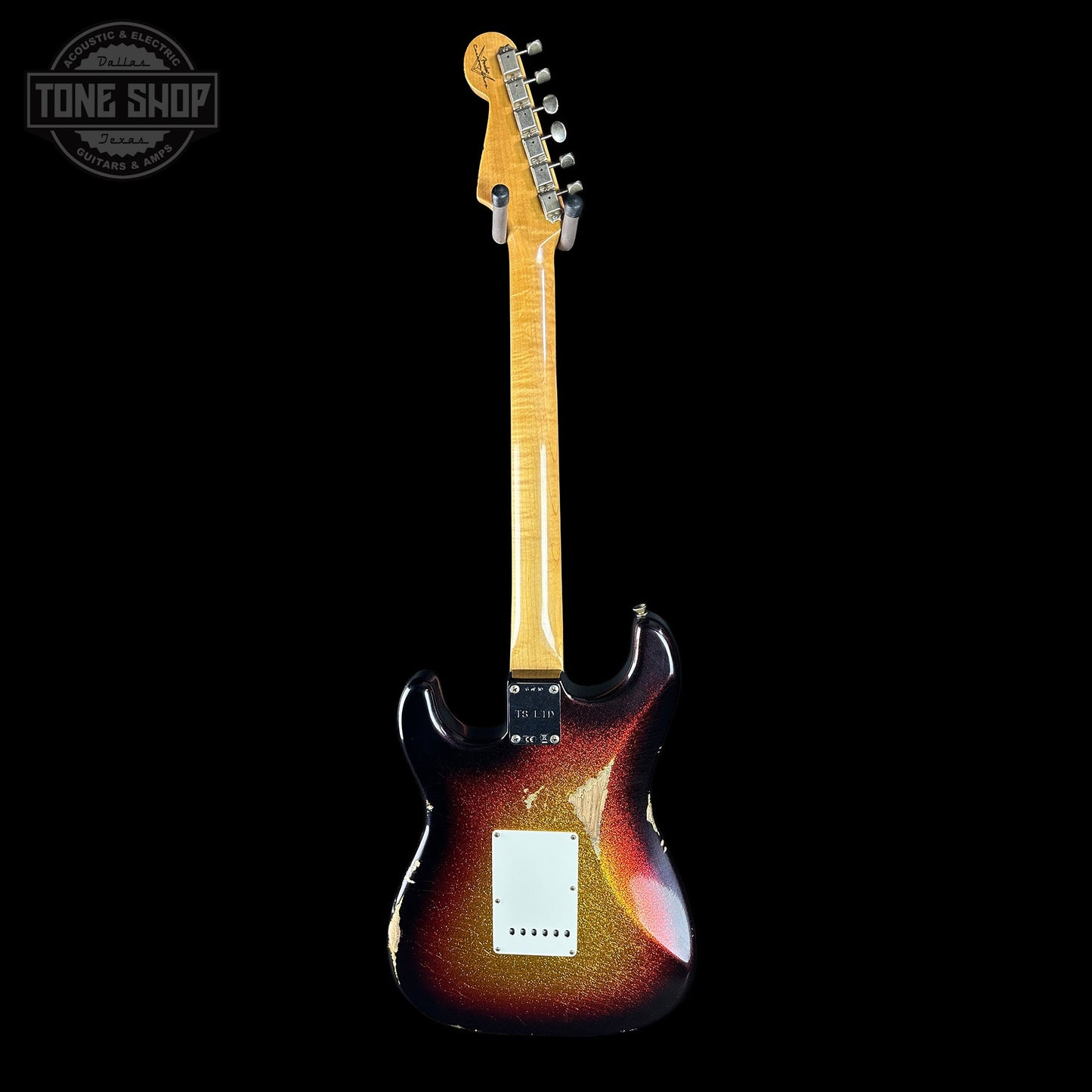 Fender Custom Shop 1963 Stratocaster Relic 3 Tone Sunburst Sparkle w/case TSLTD6OF10