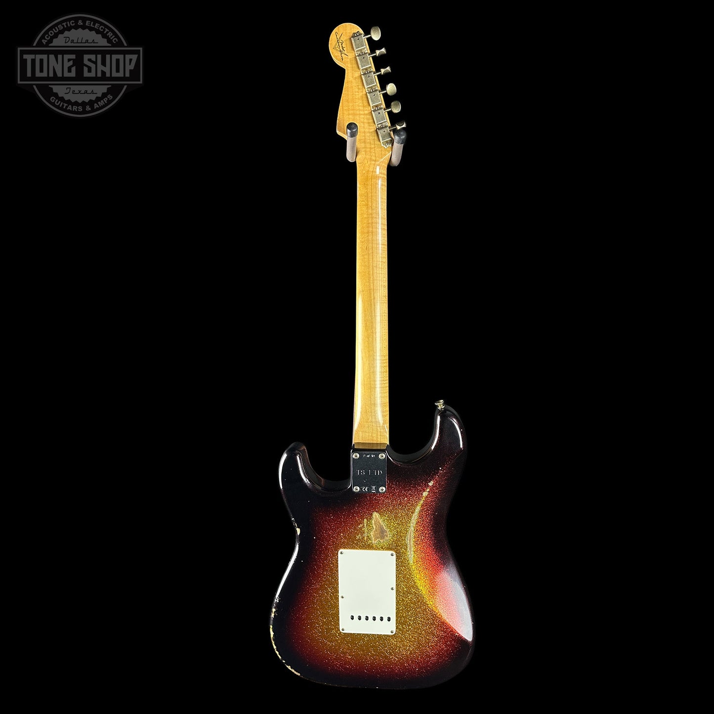 Fender Custom Shop 1963 Stratocaster Relic 3 Tone Sunburst Sparkle w/case TSLTD2OF10