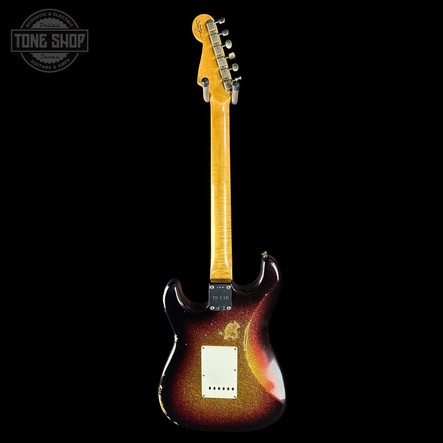 Fender Custom Shop 1963 Stratocaster Relic 3 Tone Sunburst Sparkle w/case TSLTD7OF10
