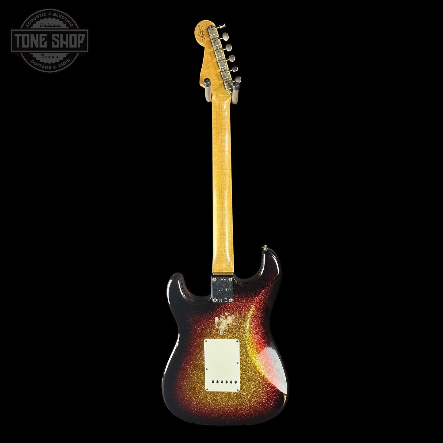 Fender Custom Shop 1963 Stratocaster Relic 3 Tone Sunburst Sparkle w/case TSLTD9OF10