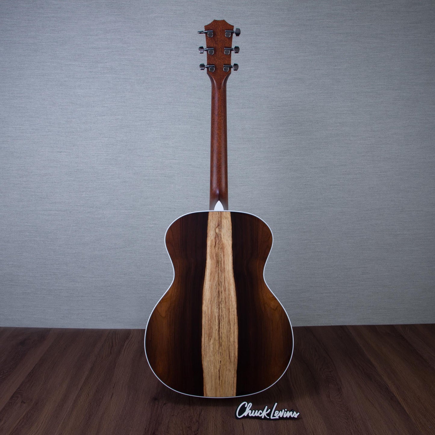 Taylor Custom Shop Grand Auditorium No Cutaway Lutz Spruce/Brazilian Rosewood Acoustic Electric Guitar - #1201206089