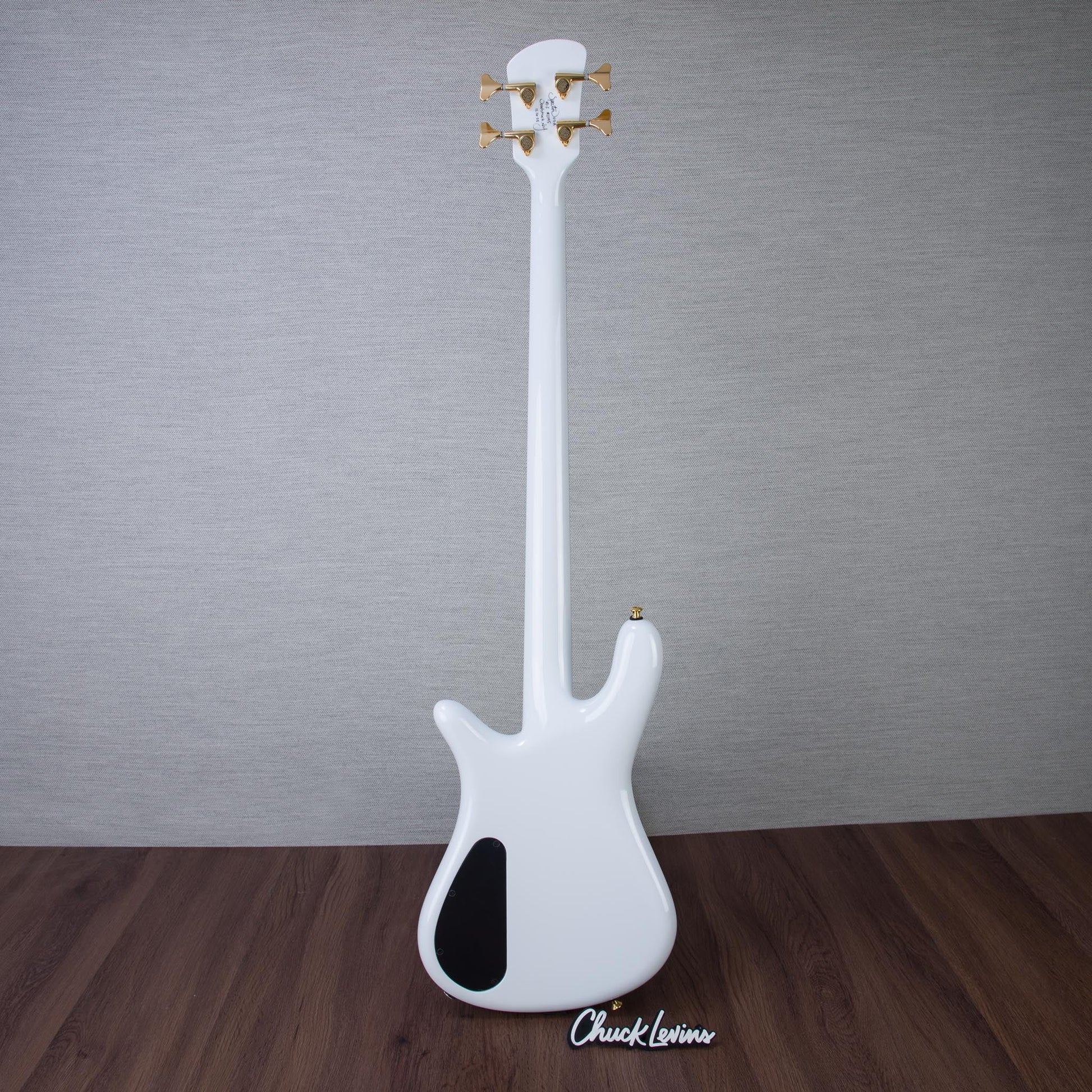 Spector USA Custom NAMM 2026 NS-2 Kramer Era Electric Bass Guitar - White - #2195