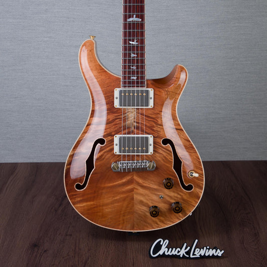 PRS Private Stock Hollowbody I Piezo Mahogany/Koa Hollowbody Electric Guitar - #0408926