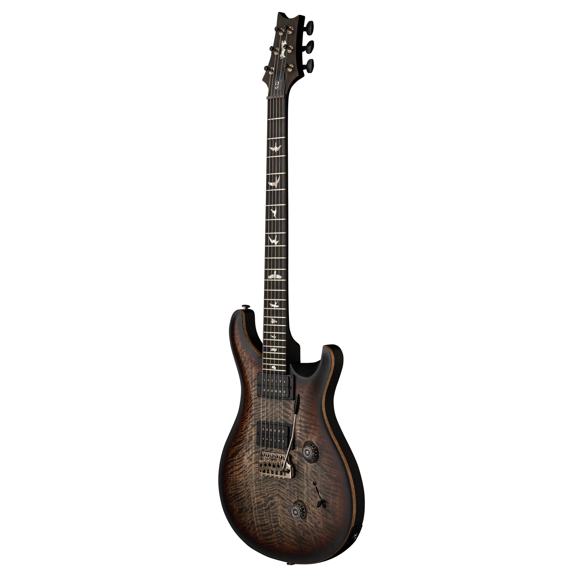 PRS Limited Edition 40th Anniversary Custom 24 Satin Electric Guitar - Charcoal Tri-Color Burst