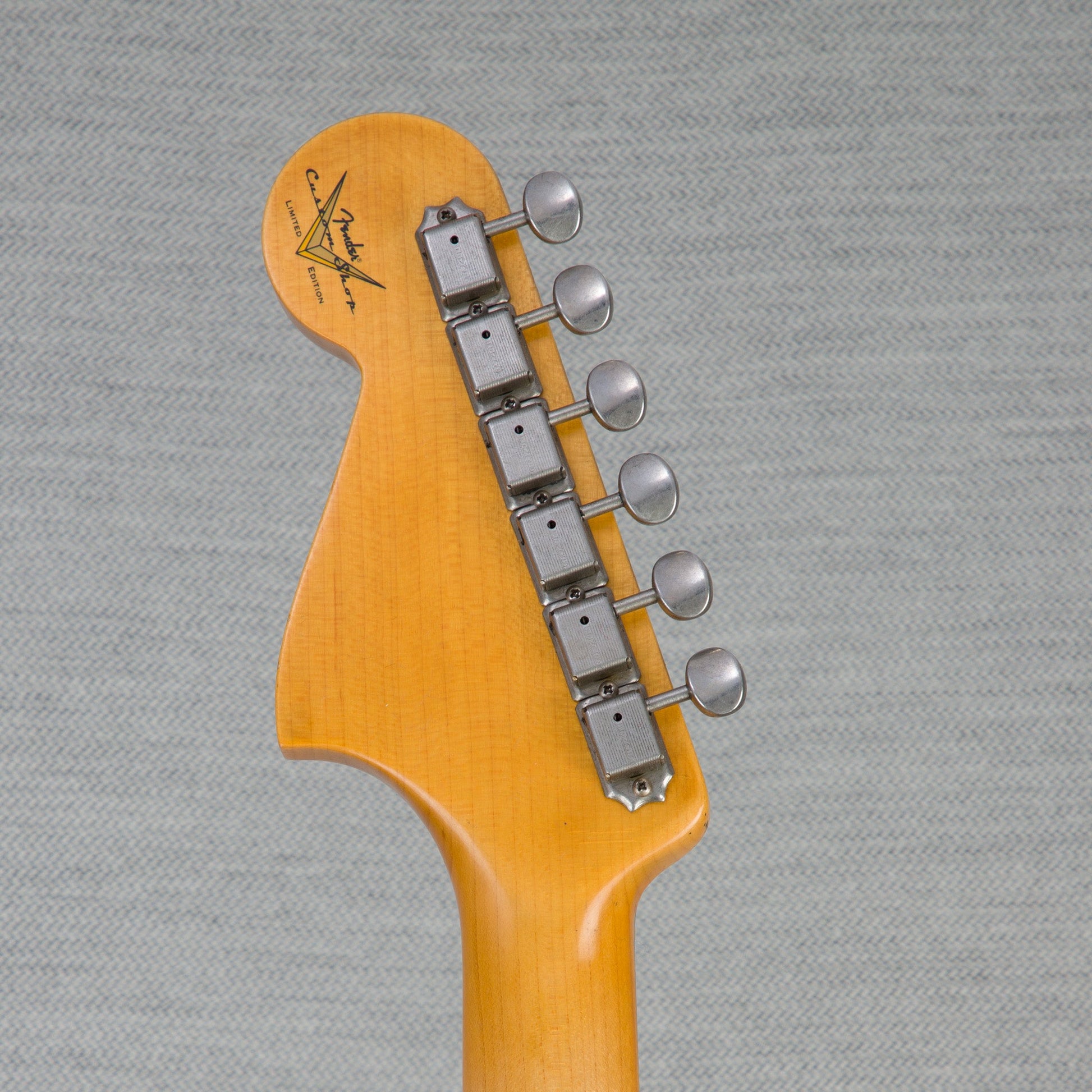 Fender Custom Shop Limited Edition Bass VI Journeyman Relic - Faded Aged Surf Green