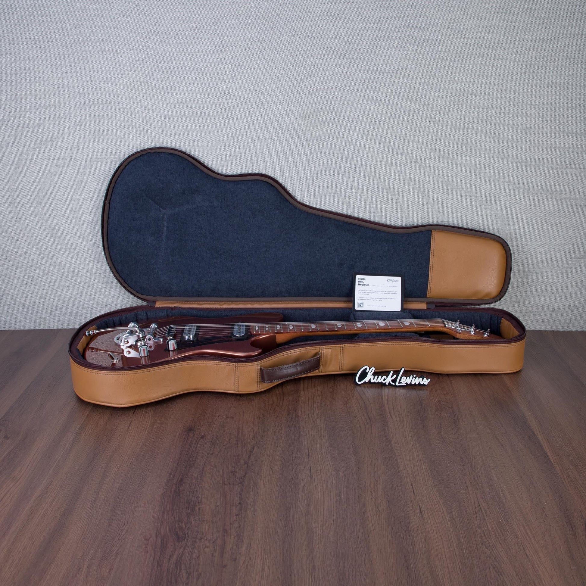 Powers Electric A-Type Select Maple Electric Guitar - Byzantine Gold - #B179