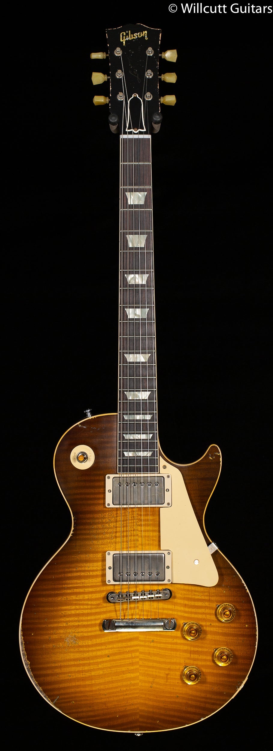 Gibson Custom Shop 1959 Les Paul Standard Reissue Green Lemon Fade Heavy Aged Murphy Lab